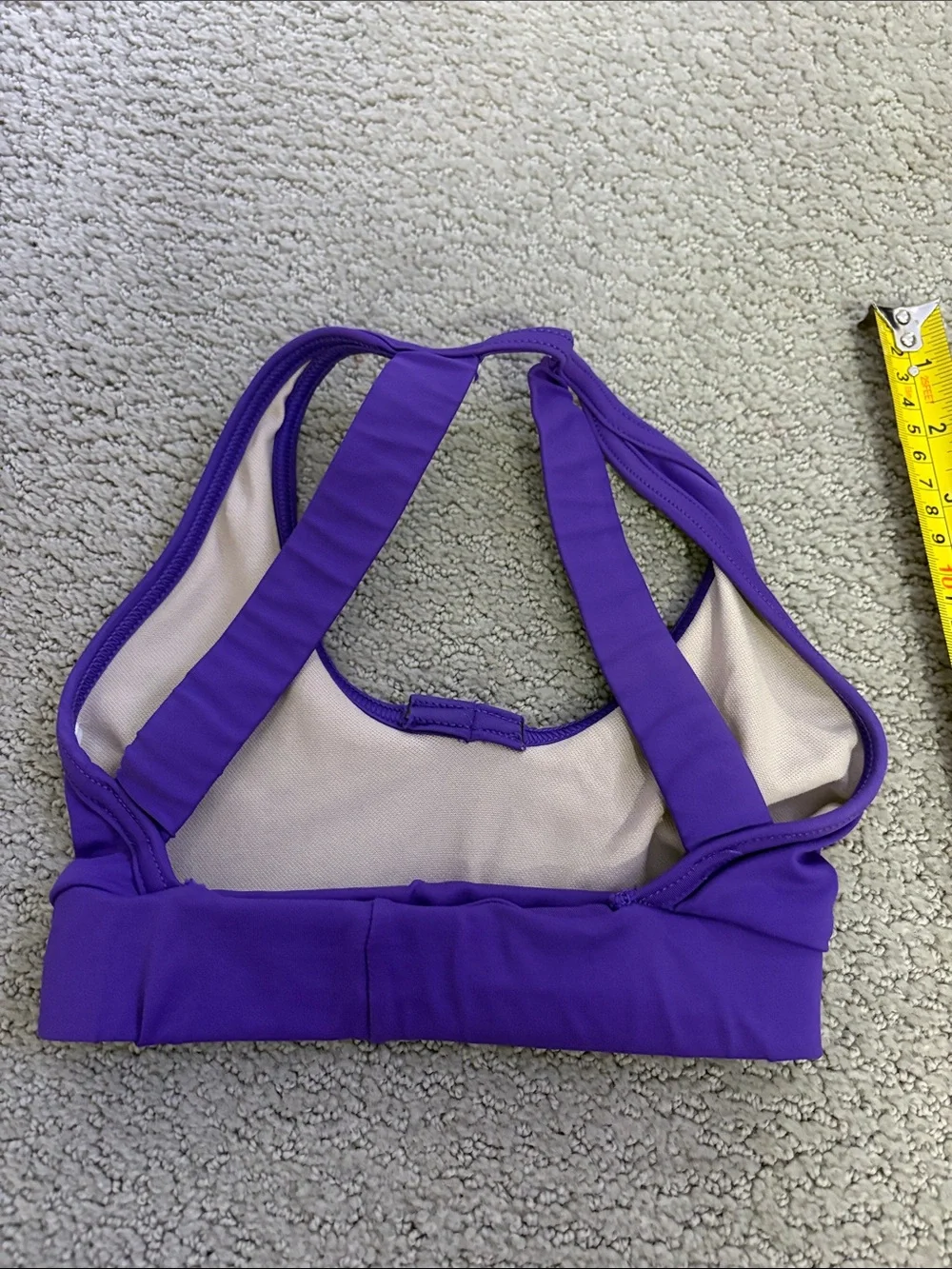 Purple girls Sports Bra - Unbranded Comfort Support